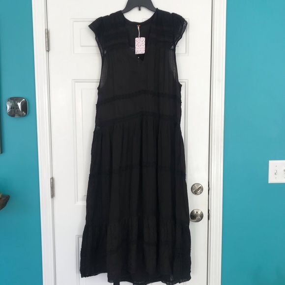 Free People Midnight Midi Dress - Picture 7 of 7